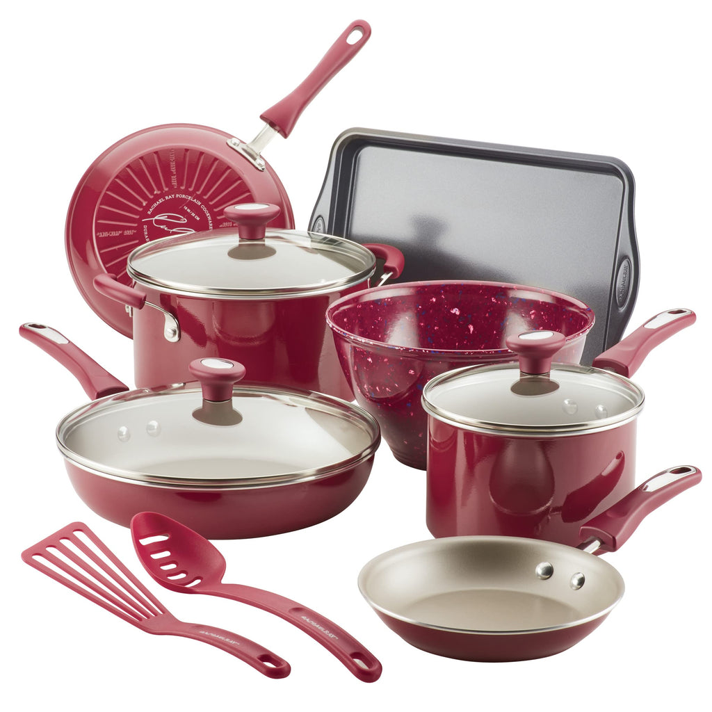 12 Piece Nonstick Cookware Pots and Pans Set Q83658