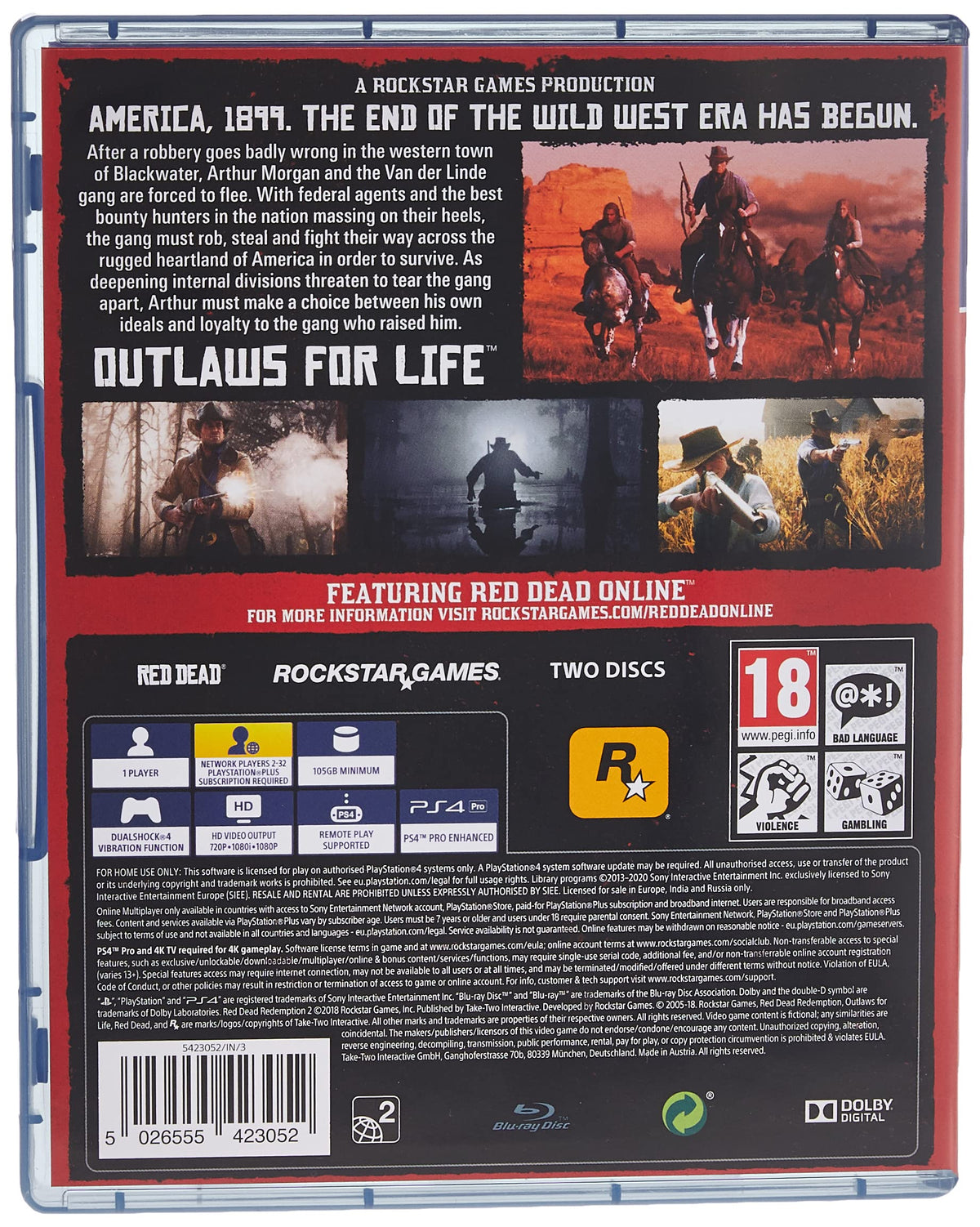 Red Dead Redemption 2 PS4 T5976