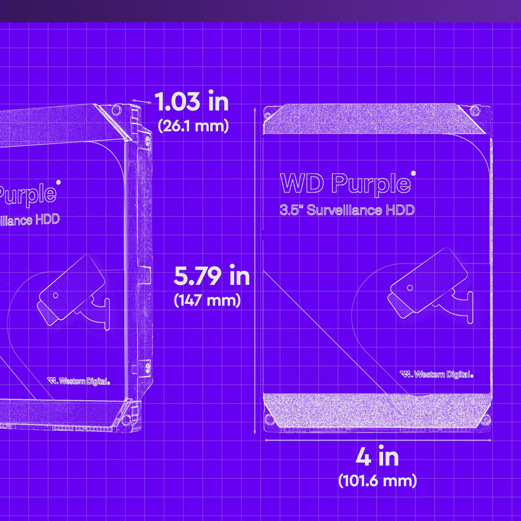 4TB Surveillance Internal Hard Drive HDD D884