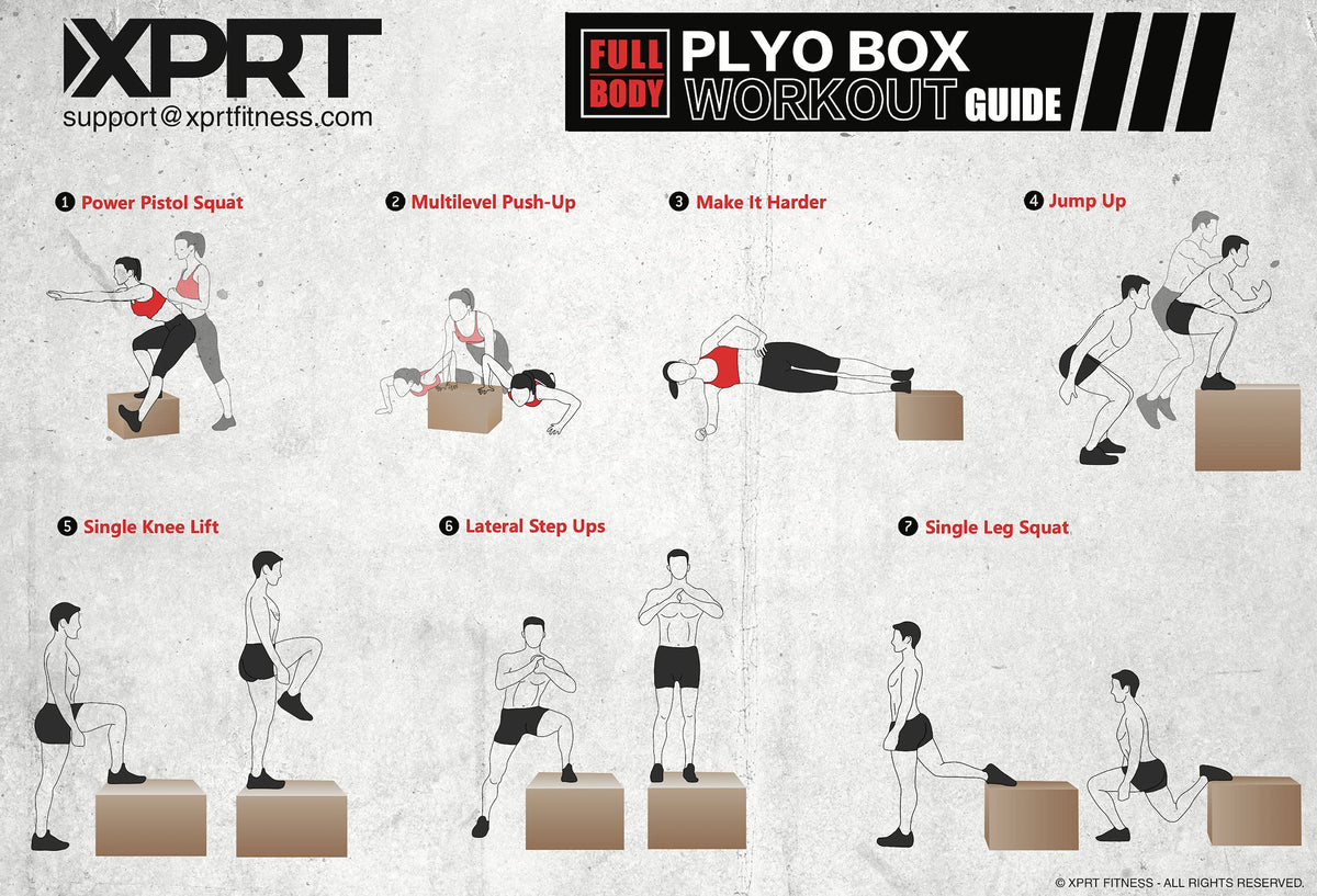 Wooden Plyo Box L3002
