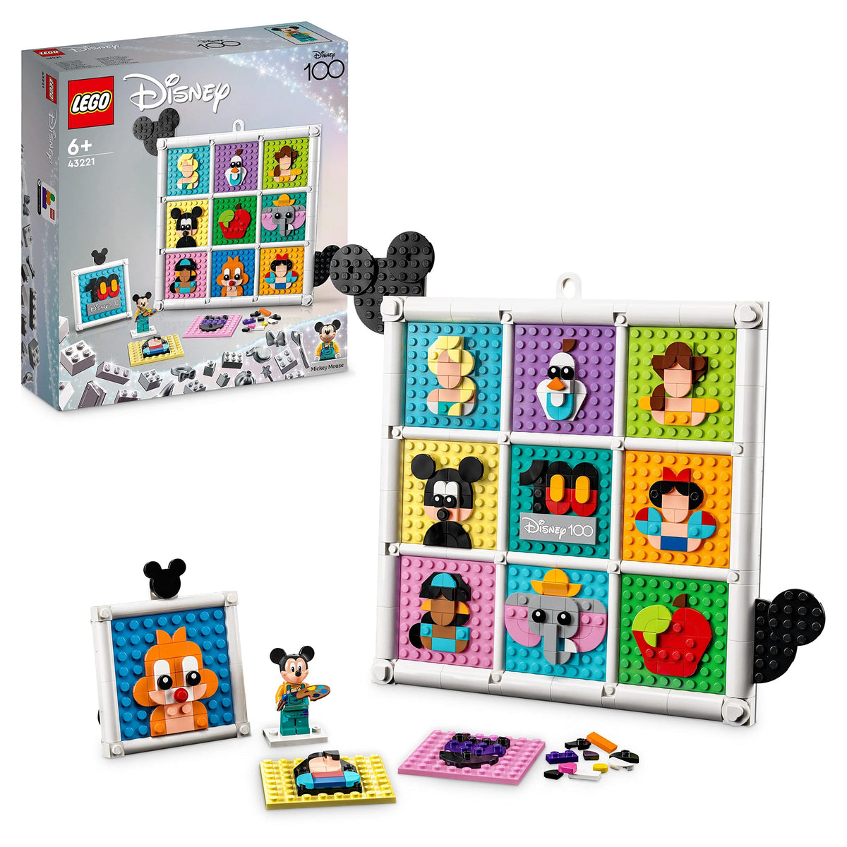 Disney Animated Figures Craft Set with 72 Mosaic Designs H239952